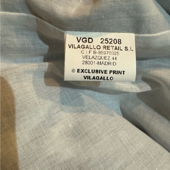 NWT Vilagallo Women’s Boutique Sleeveless Dress Blue/White  Europe Size 44 US M - Picture 8 of 10